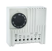 Термостат NO/NC (охлаждение/обогрев) на DIN-рейку 5-10А 230В IP20 PROxima | код thermo-no-nc-din | EKF